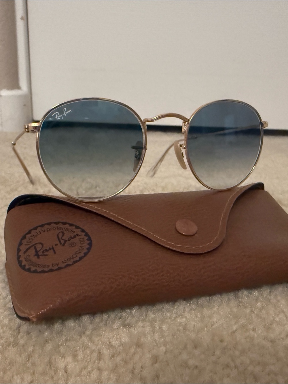 Ray-Ban RB3447-N Sunglasses Round Metal